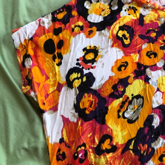 Beverly Drive womans 2X multi color top - Picture 2 of 7